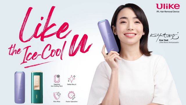 buang bulu lebih efisyen dengan IPL Ulike Air3
