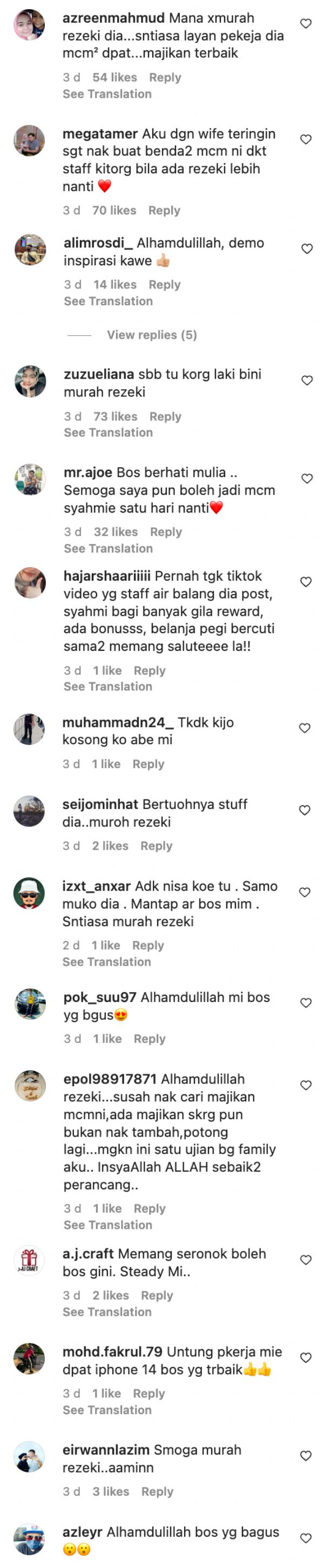 hadiahkan pekerja telefon pintar, ramai impi majikan seperti syahmi sazli