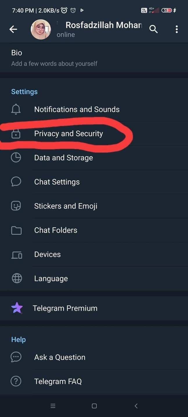 korang selalu kena add dalam group telegram yang bukan-bukan? ikuti tips ini untuk pastikan akaun telegram korang selamat