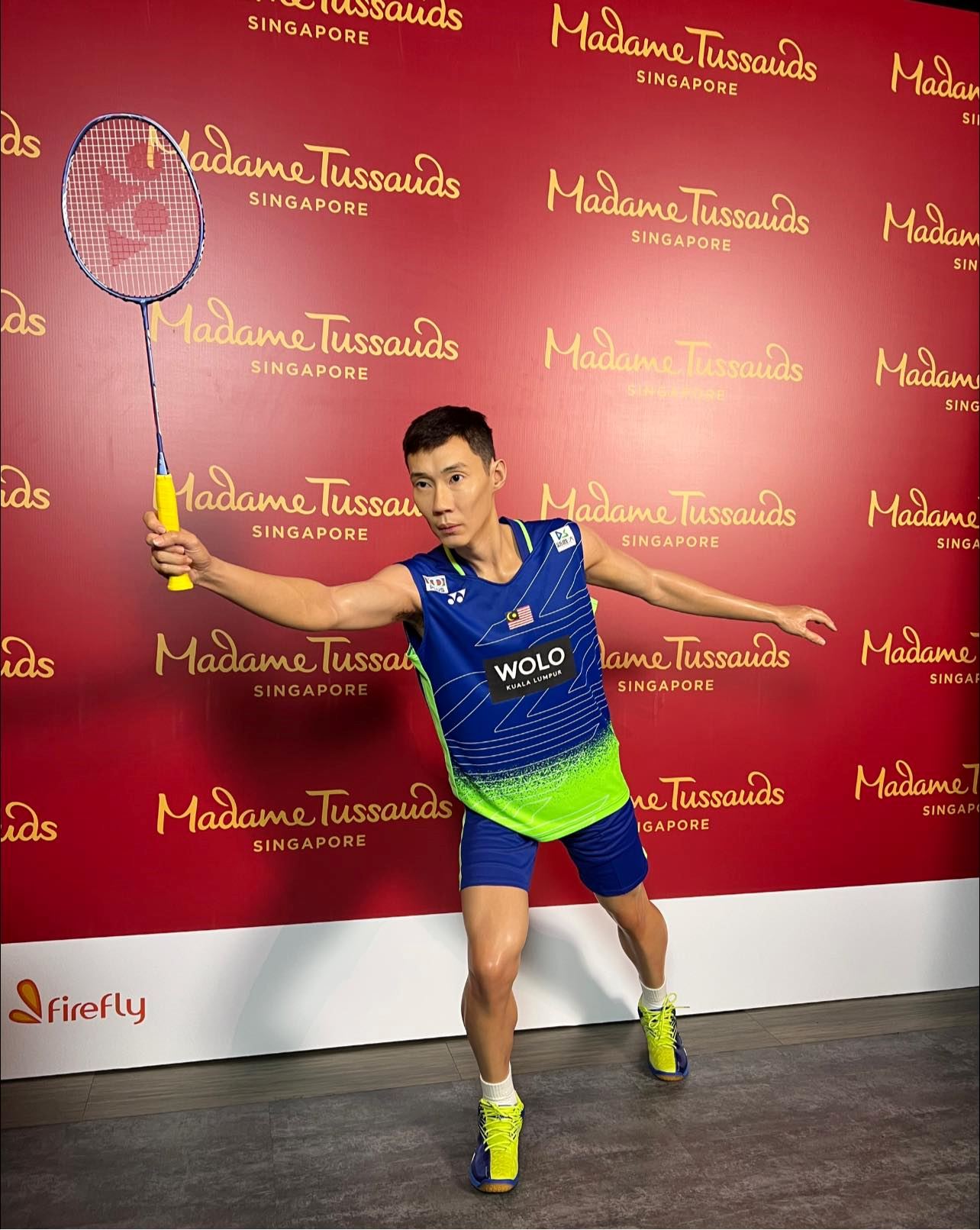 马来西亚运动员第一人	李宗伟进驻杜莎夫人蜡像馆!