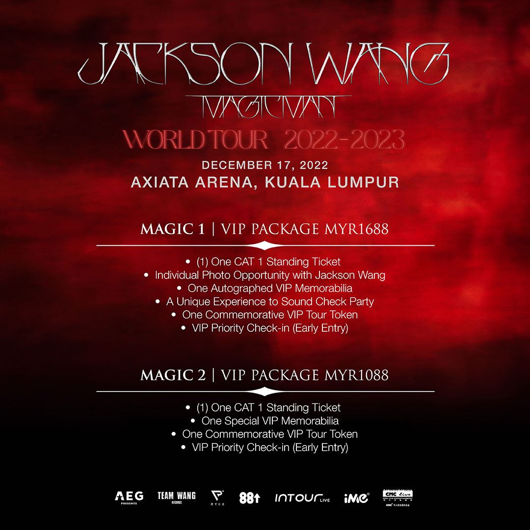 🇲🇾王嘉尔1217来马开唱❗️买vip可以和王嘉尔单独合照啊🔥