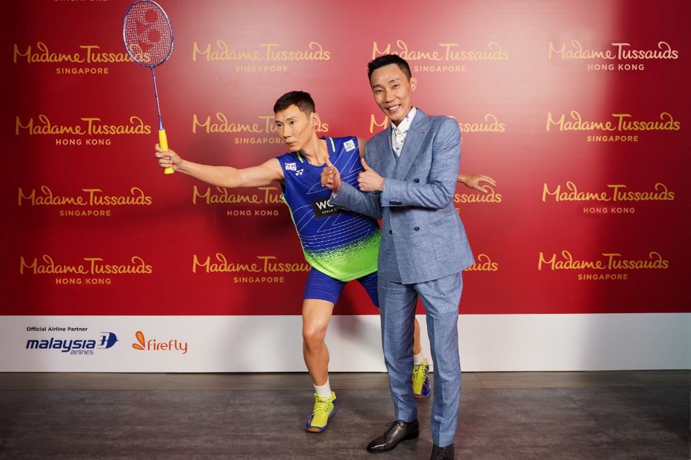 马来西亚运动员第一人	李宗伟进驻杜莎夫人蜡像馆!