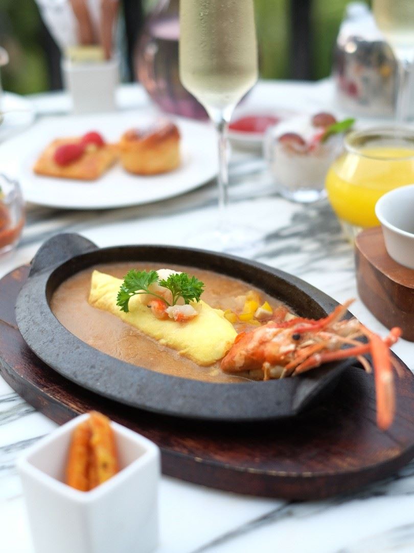 Food at St Regis Langkawi L’Orangerie