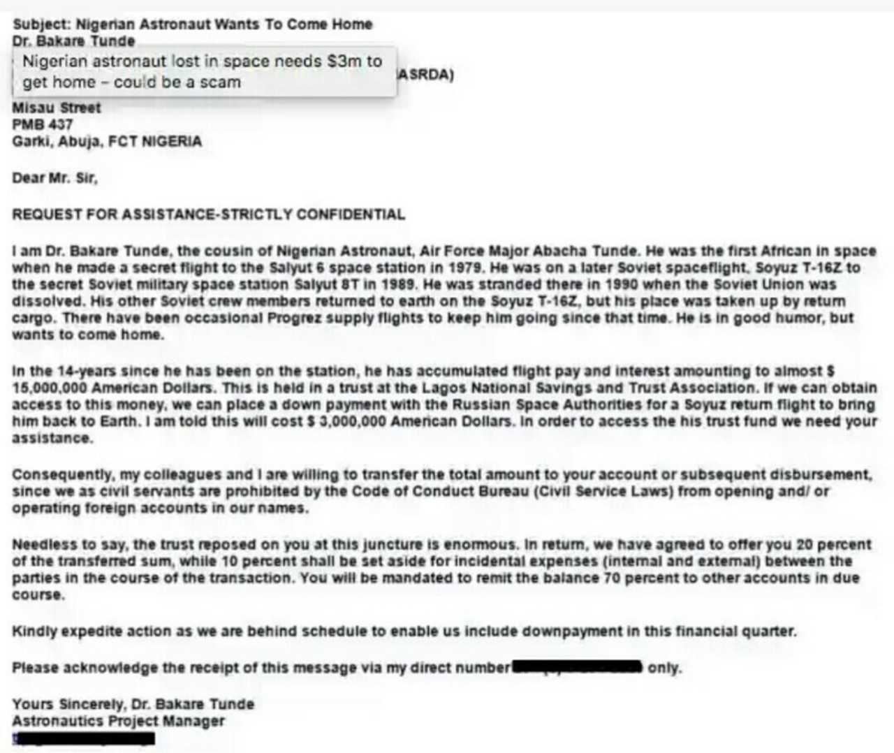 kena scam hampir rm140 ribu lepas cuba bantu ‘angkasawan’ balik ke bumi 