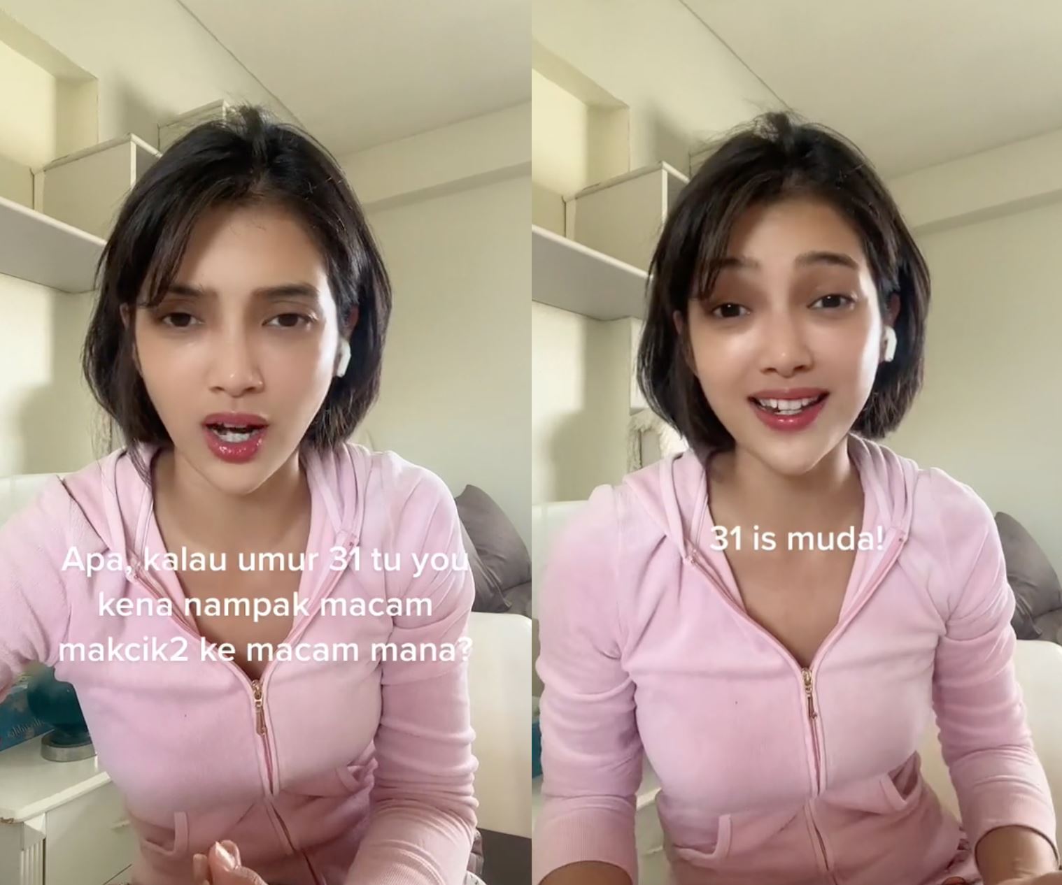 dah umur 31, atikah suhaime hairan ditegur muka nampak muda