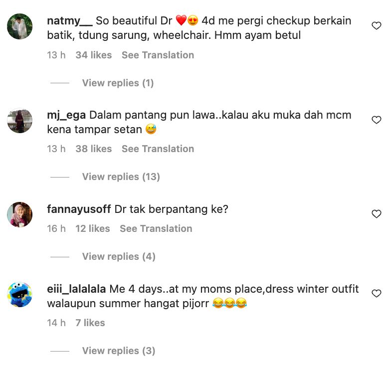 dr amalina bawa bayi jalan pusing kota london lepas 4 hari dilahirkan