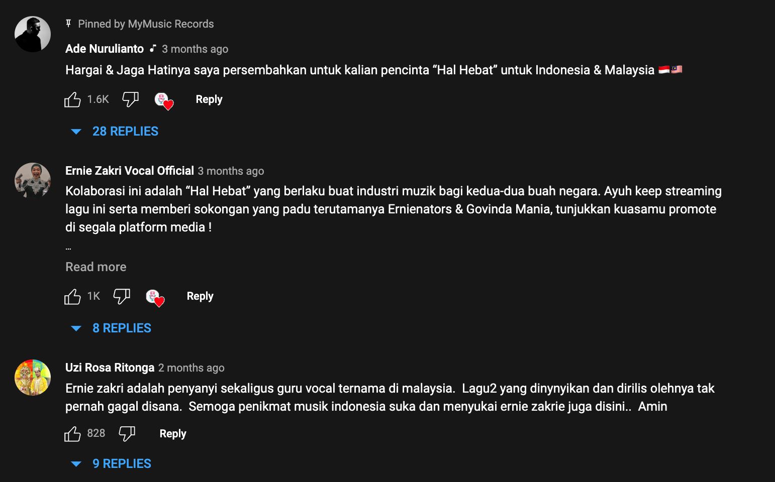 gandingan padu, lebih 2 juta tonton kolaborasi govinda dan ernie zakri!