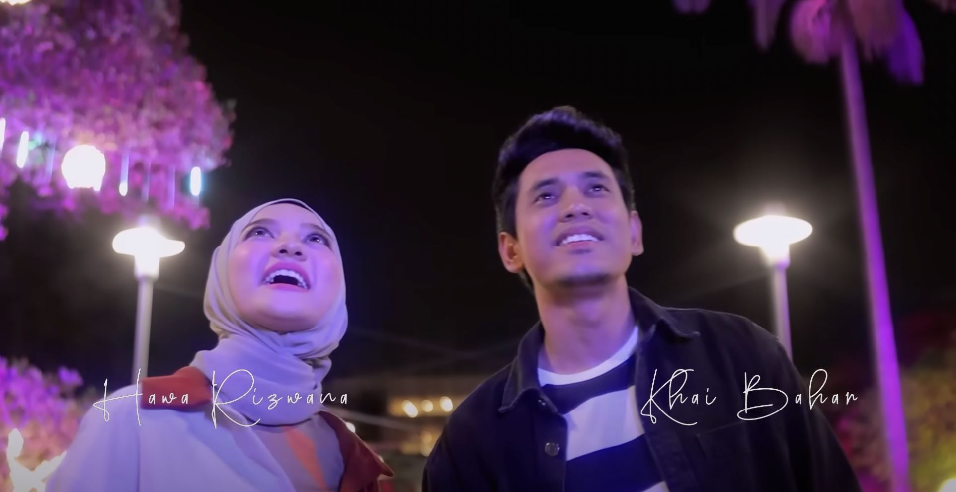 tiba-tiba digosip bercinta, khai bahar jelas statusnya bersama hawa rizwana
