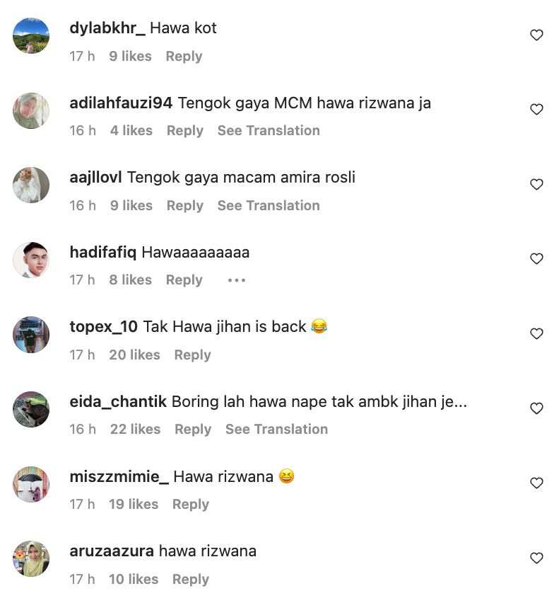 akan ada hos tetap baru di meletop, netizen teka hawa rizwana