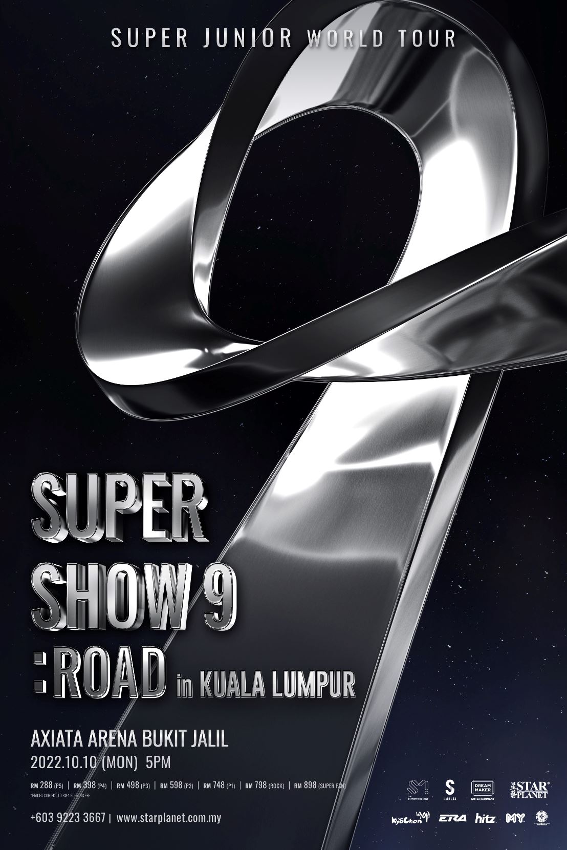 🎤super junior阔别近9年再度合体来马开唱❗️《super show 9》10月10日引爆🔥