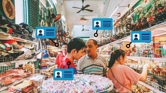 Retail AI using commercial surveillance to identify customer demographic