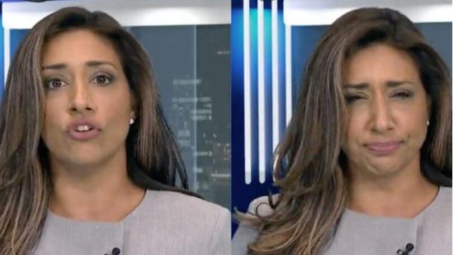 alahai, pembaca berita tertelan lalat waktu ‘live’!