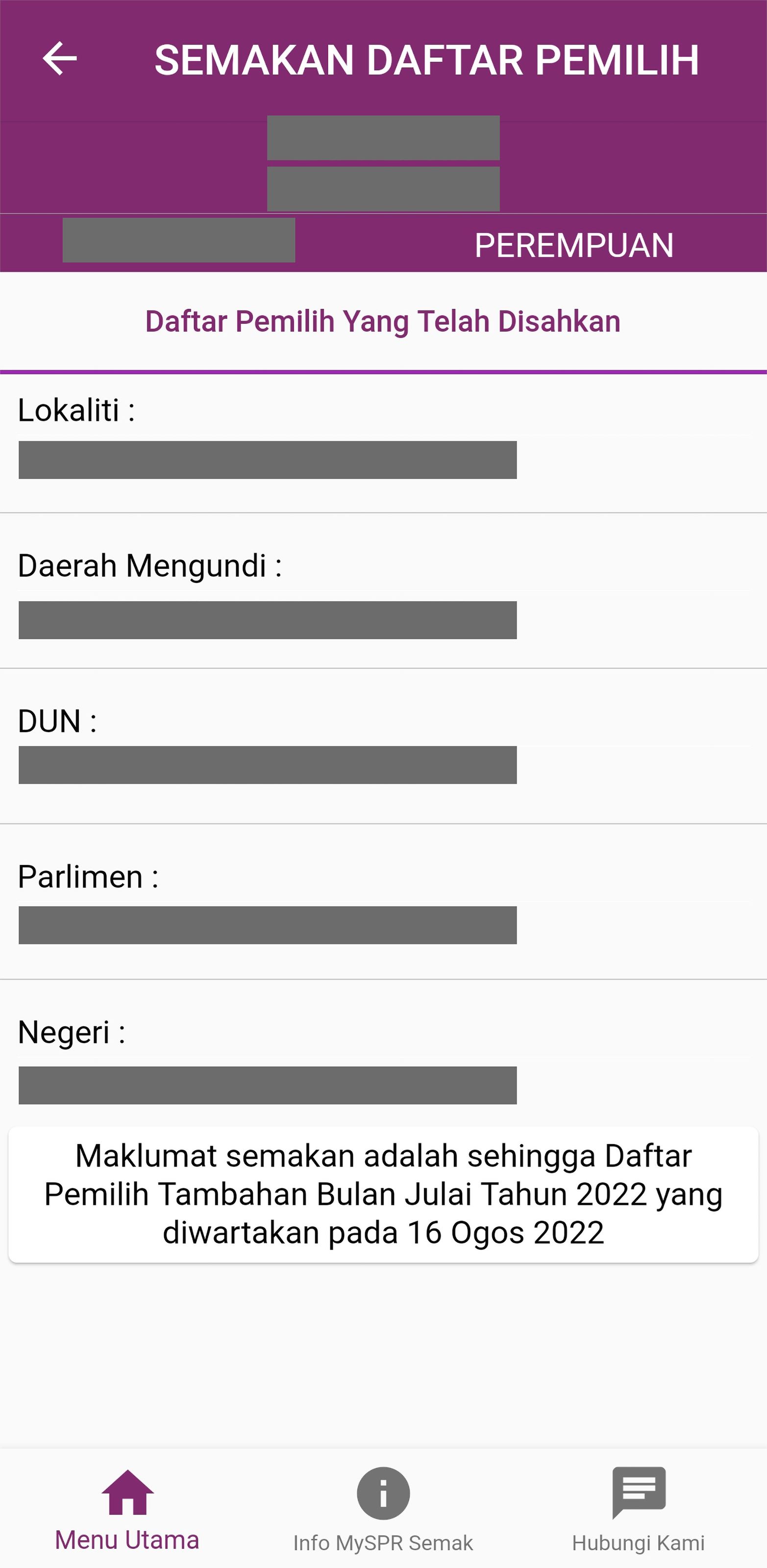 马来西亚即将迎来第15届大选🗳️ 选民资料你check清楚了吗？🔍️