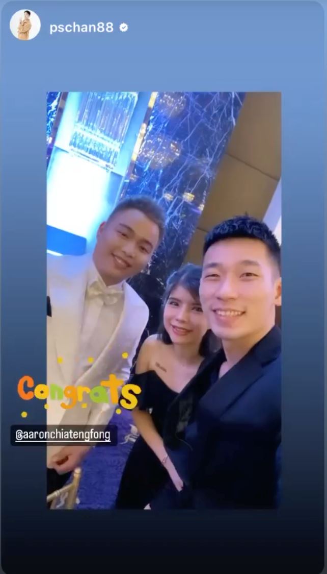 💍【多图】aaron谢定峰终于和老婆完成婚礼啦❗️许多圈中好友出席星光熠熠呀