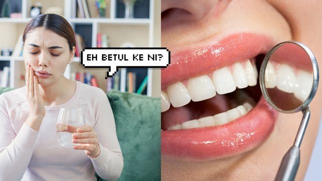 Banyak betul mitos cara nak putihkan gigi