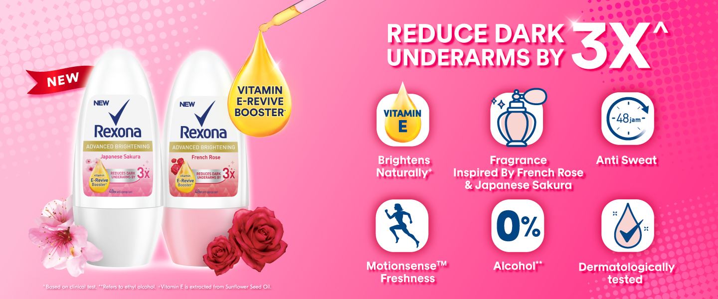 Rexona with Vitamin E-Revive Booster