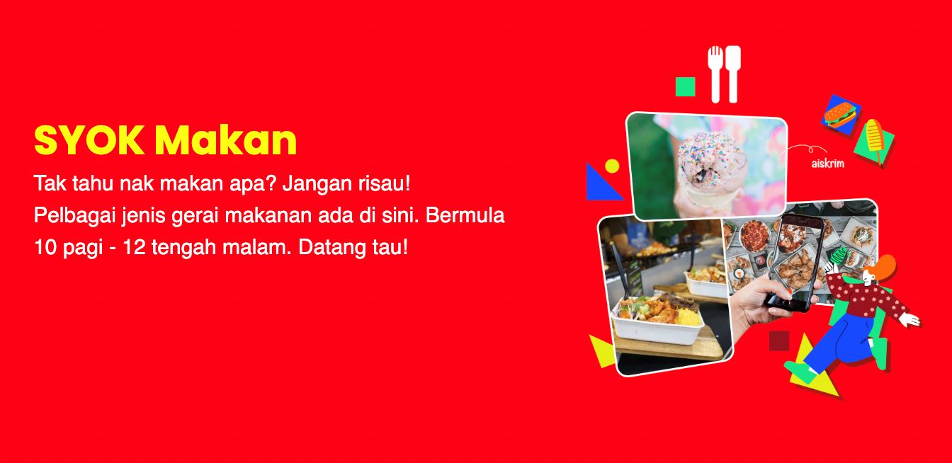 nikmati persembahan dan aktiviti menarik di 'karnival syok weh!'