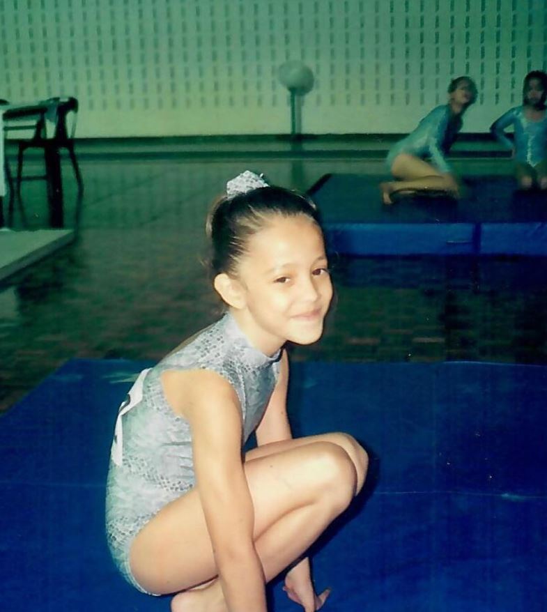 Young Farah Ann during her training