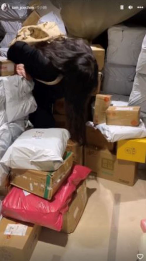 陈乔恩包裹堆成山遭老公威胁删app！