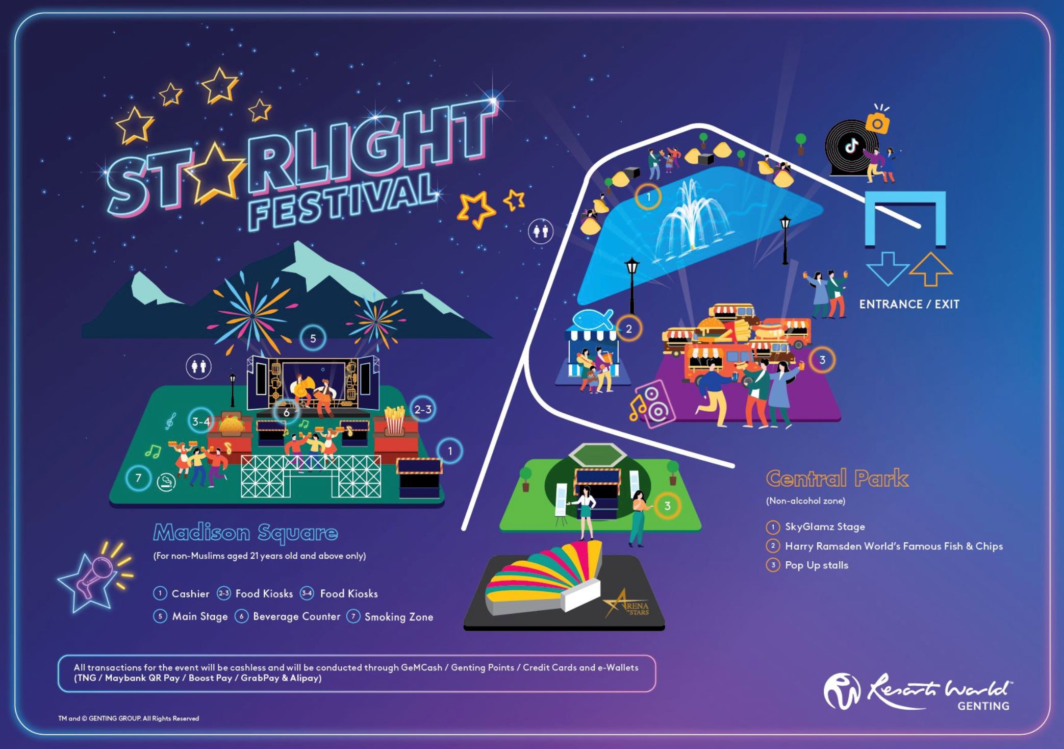 云顶嘉年华免费入场！