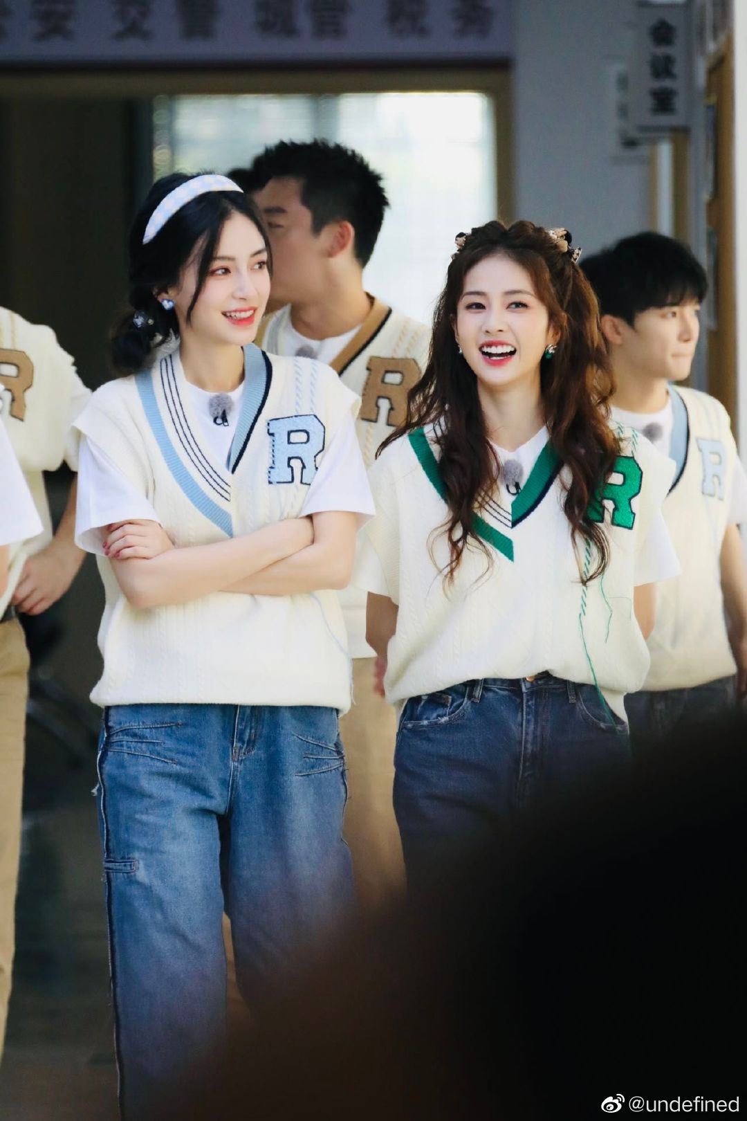 &nbsp;🎥奔跑吧特别季开始录制🏃🏻🏃🏻‍♀️ 全员学院风秋日造型清爽亮相😍