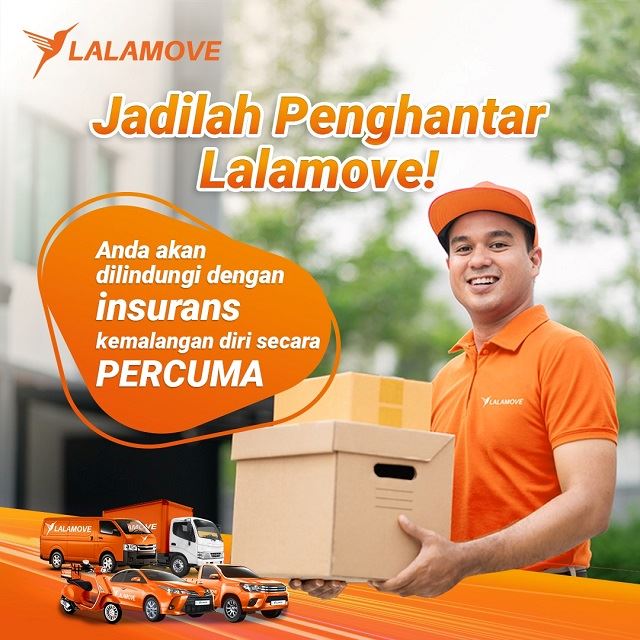 jadilah rakan penghantar Lalamove