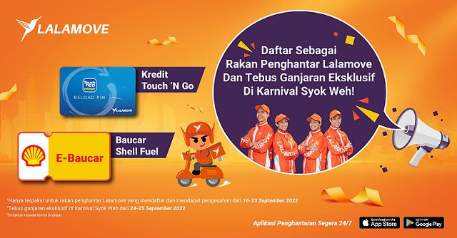 jadilah rakan penghantar Lalamove