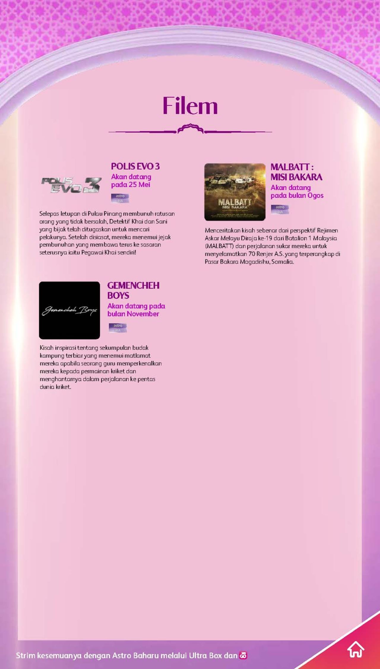 ini senarai program dan rancangan menarik di astro sepanjang aidilfitri 2023