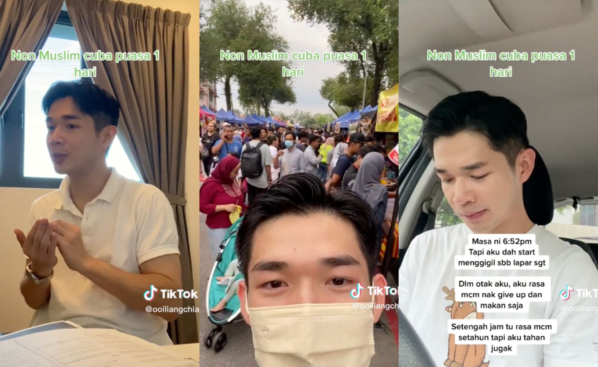 “i was shaking!” netizens praise m’sian chinese man trying fasting for the first time!