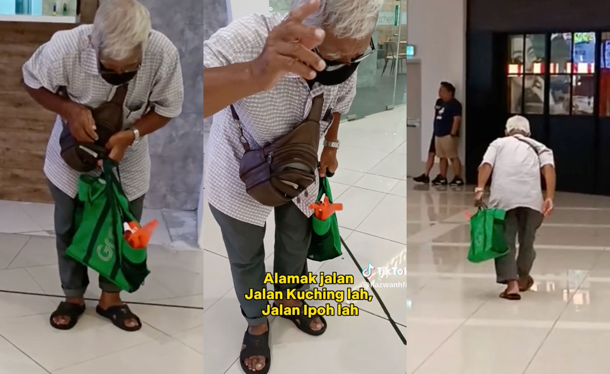 m’sians left heartbroken after video of elderly man working as delivery rider went viral online!