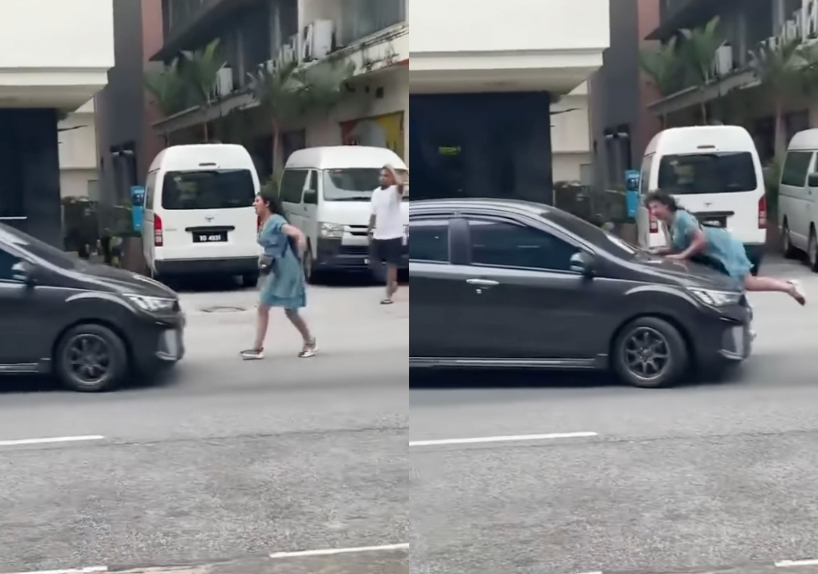 pdrm detains emotional m’sian who ran towards oncoming car after argument with boyfriend