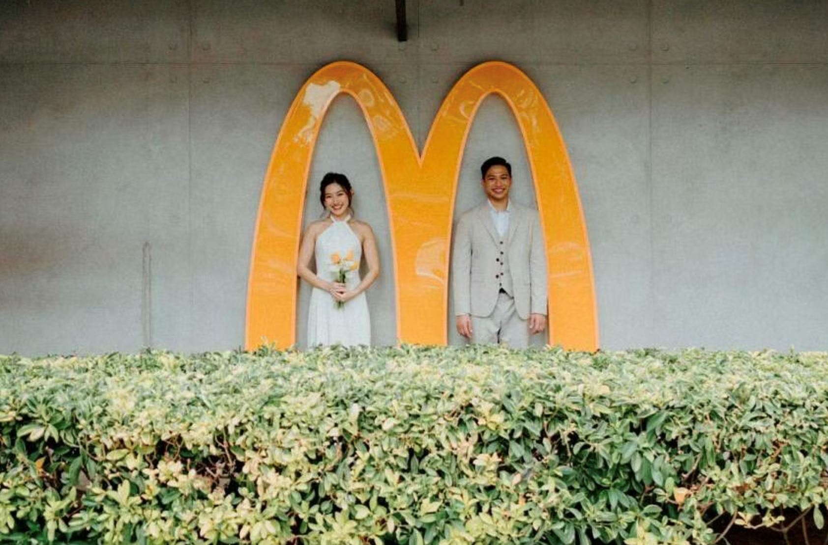 unconventional love! s’porean couple chooses mcdonald's for a fuss-free wedding, and we're lovin' it!