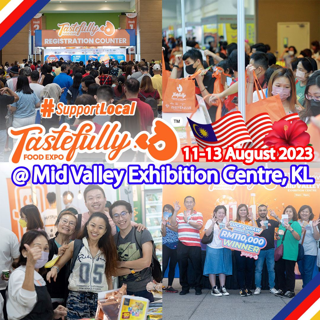 tastefully美食展就在midvalley❗当天还有蔡恩雨演唱会宣传巡演🎤