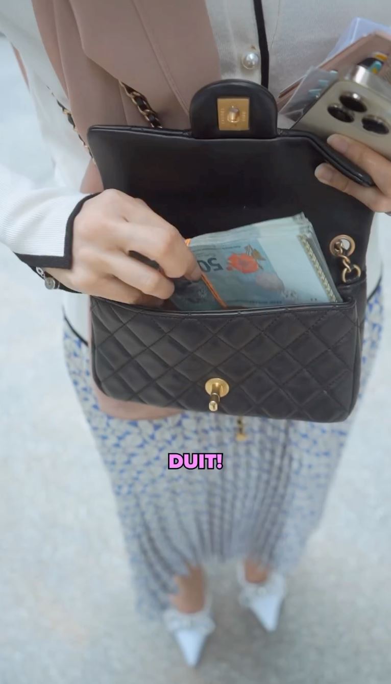 peminat risau keselamatan fatin afeefa lepas buat content selongkar beg tangan