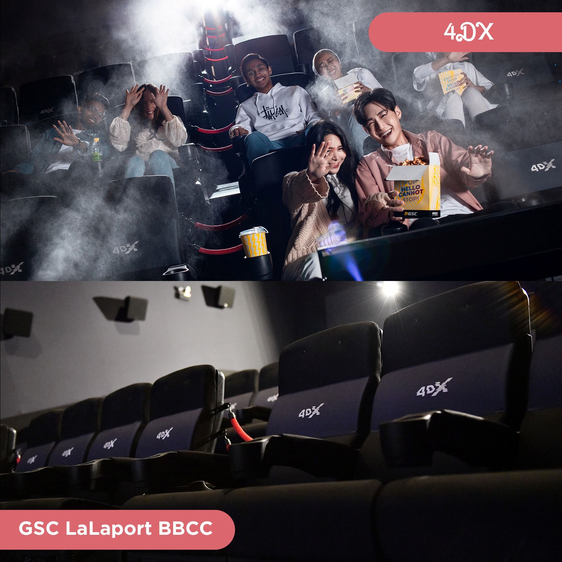 gsc在lalaport新开张啦❗被誉为最美电影院😍