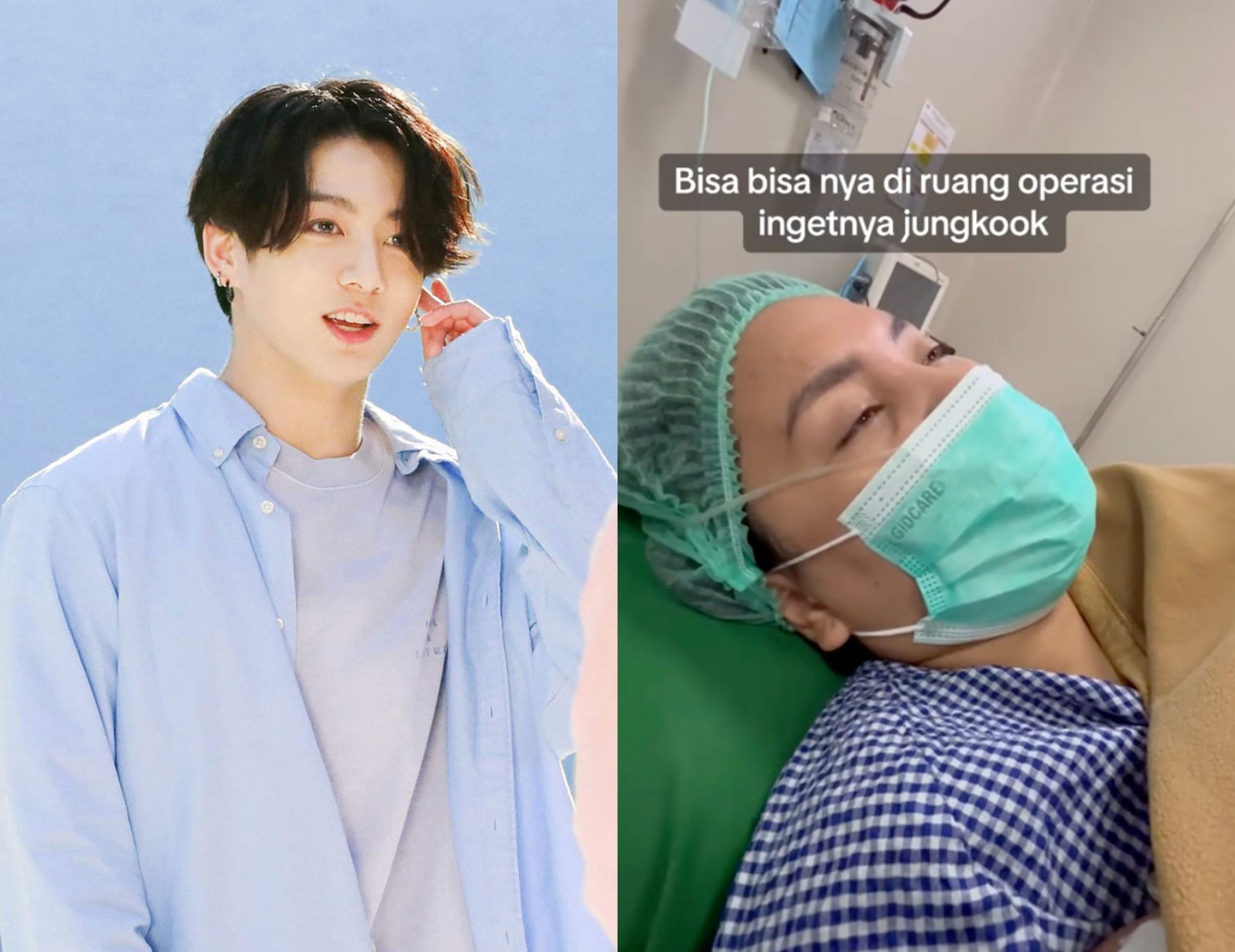 “please call him” woman in indonesia wakes up from anaesthesia asking her husband to get bts' jungkook