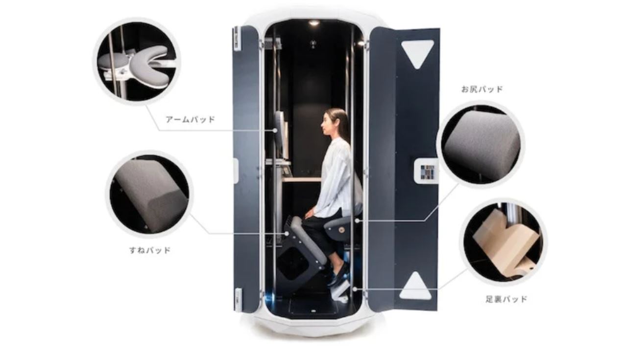 pod menegak diperkenal untuk pekerja tidur berdiri masa waktu bekerja