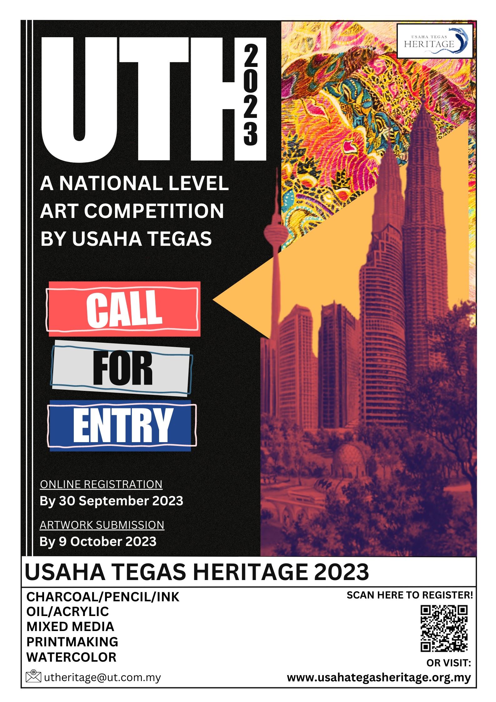 celebrate malaysia’s cultural heritage through art at usaha tegas art competition 2023