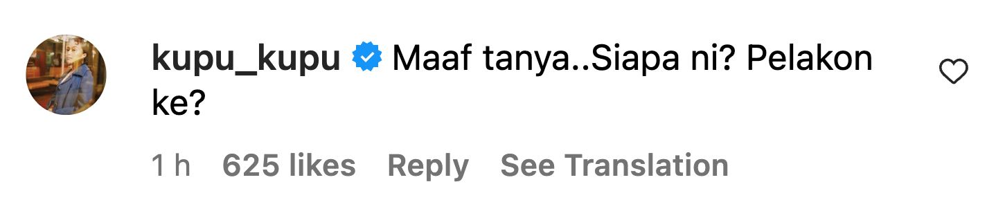 “maaf tanya, siapa ni?,” komen nabila huda pada video nad zainal raih perhatian