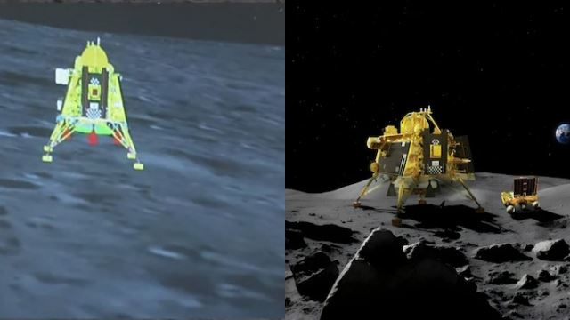 sejarah tercipta! india berjaya daratkan kapal angkasa di bulan