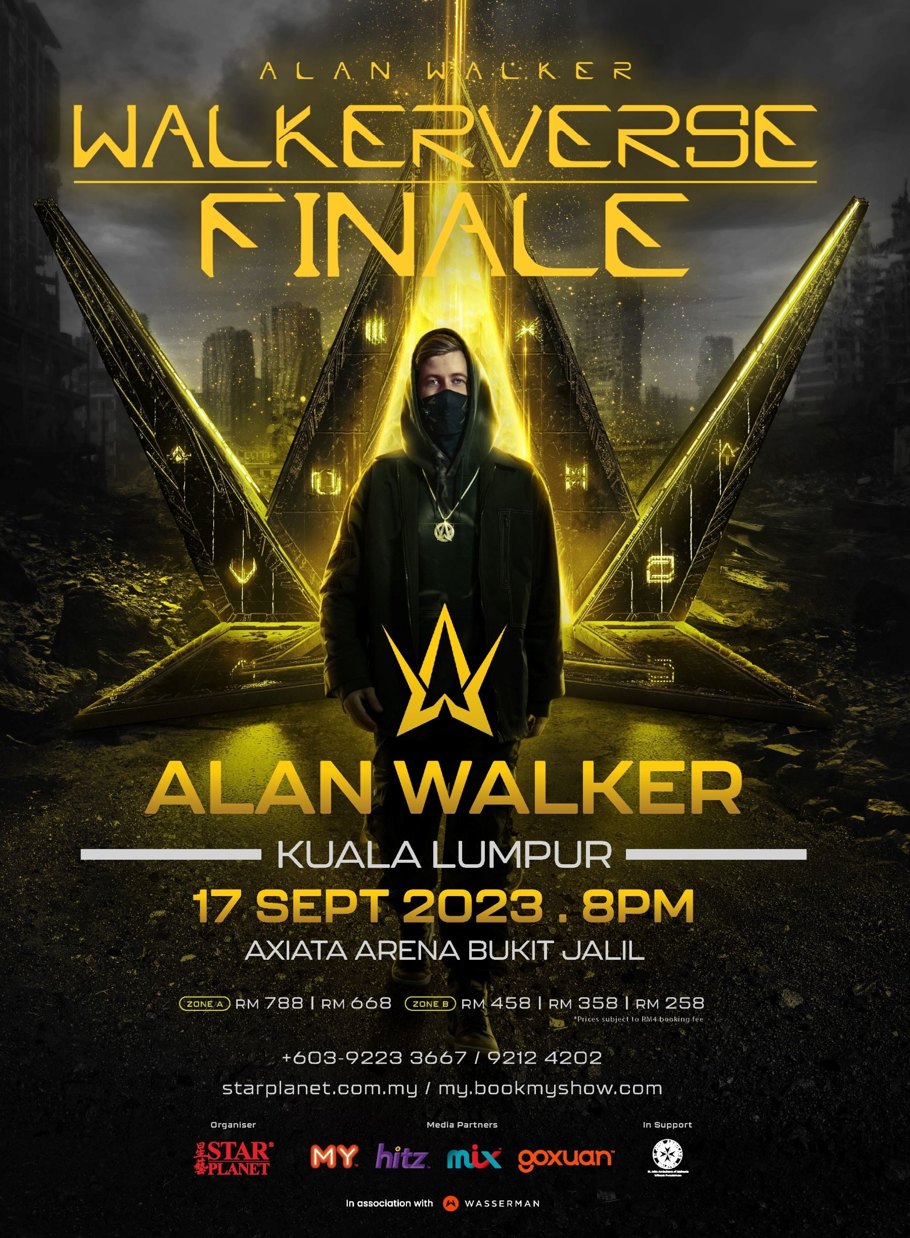 alan walker公布 “walkerverse”巡演嘉宾❗dj blink和b.a.t.e担任其开场嘉宾🔥