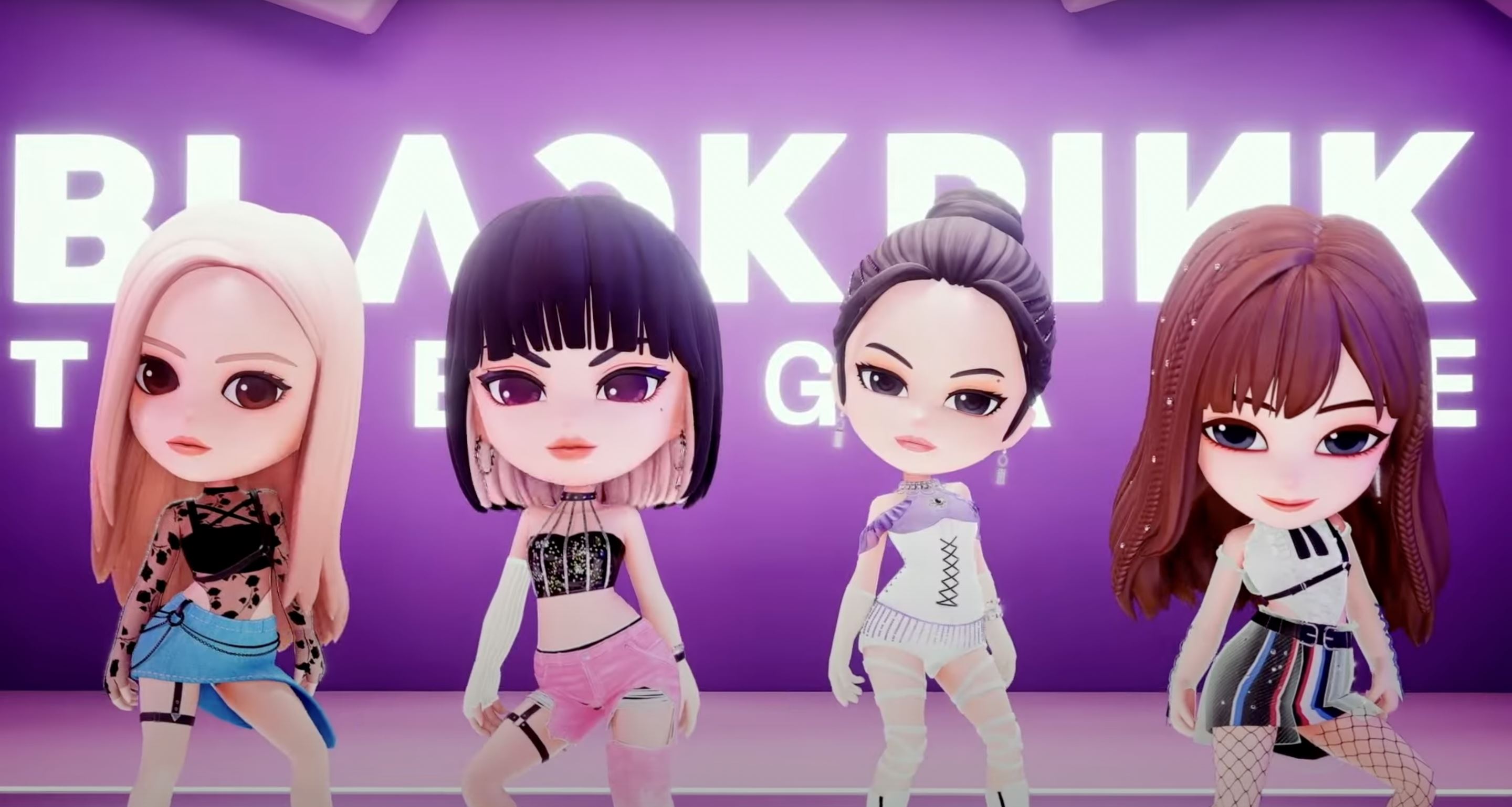 blackpink新歌《the girls》mv上线啦❗卡通版的四闺女简直太可爱😍