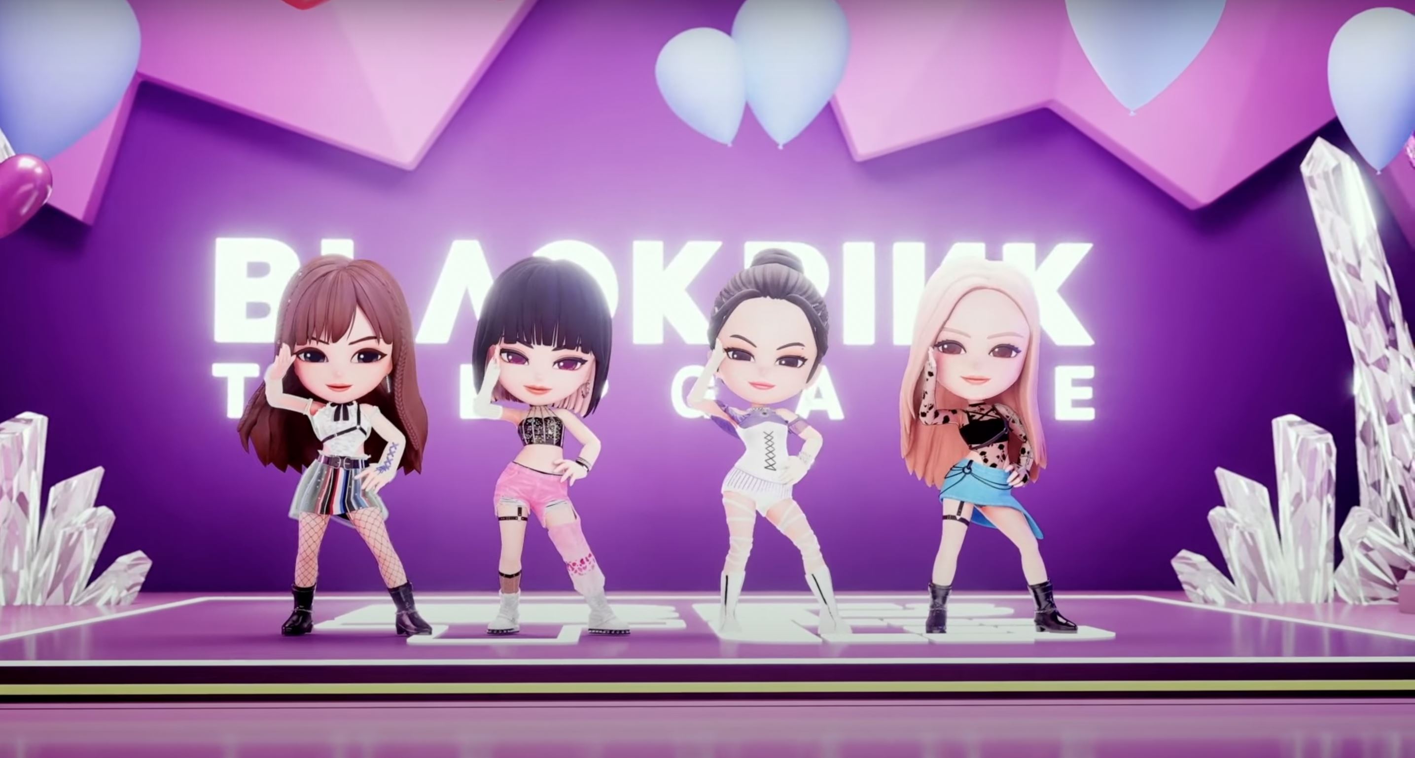 blackpink新歌《the girls》mv上线啦❗卡通版的四闺女简直太可爱😍