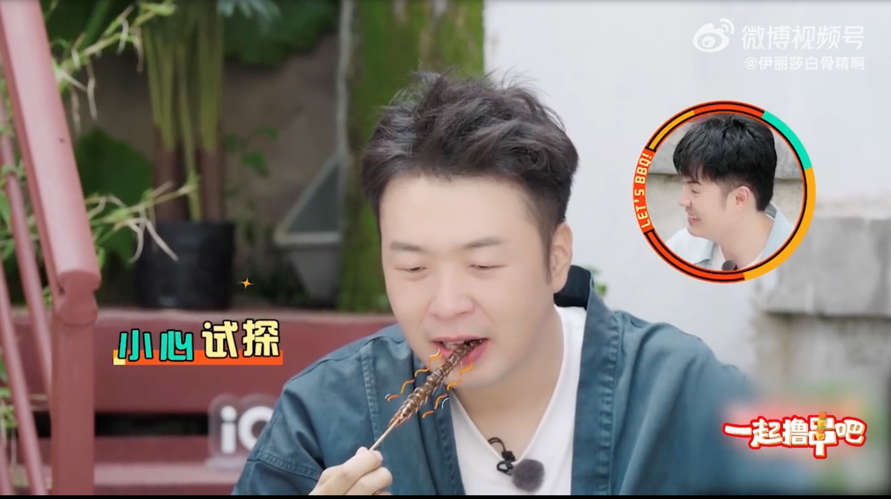 杜海涛一口吃掉蜈蚣和蝎子❗惊呆陆综《一起撸串吧》嘉宾们😱