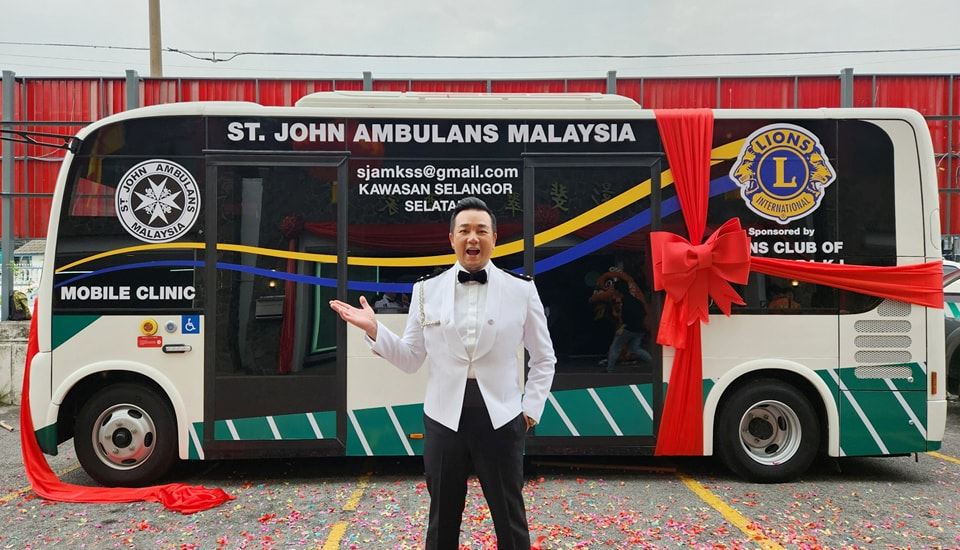 🚑林德荣又多一个身份❗️被委任为马来西亚圣约翰救护机构的成员🌟