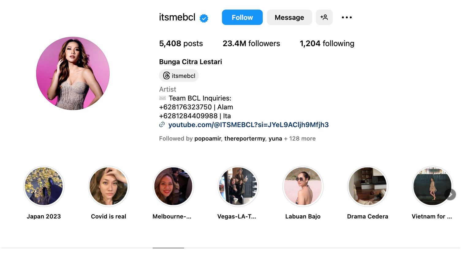 peminat sedih bila bunga citra lestari buang nama ‘sinclair’ pada namanya