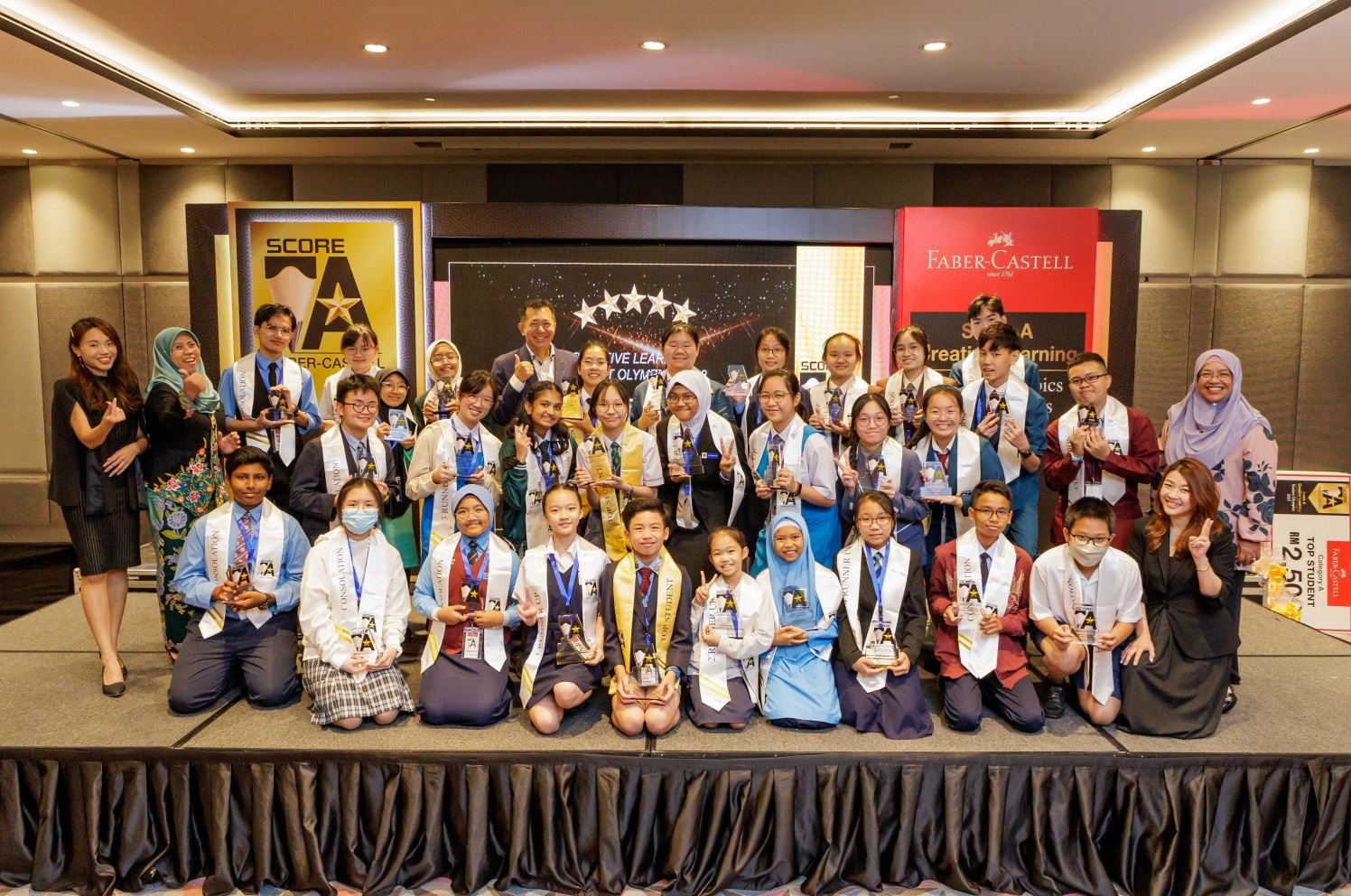 faber-castell sets record in innovative learning with score a programme and young artist award in malaysia