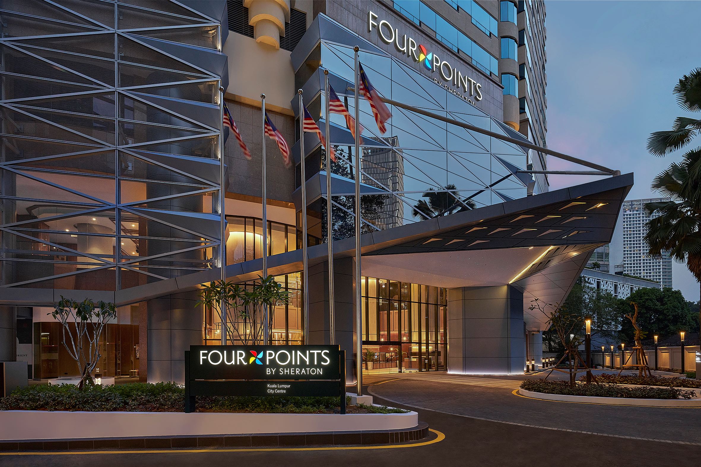 Four Points by Sheraton Kuala Lumpur, City Centre酒店大门