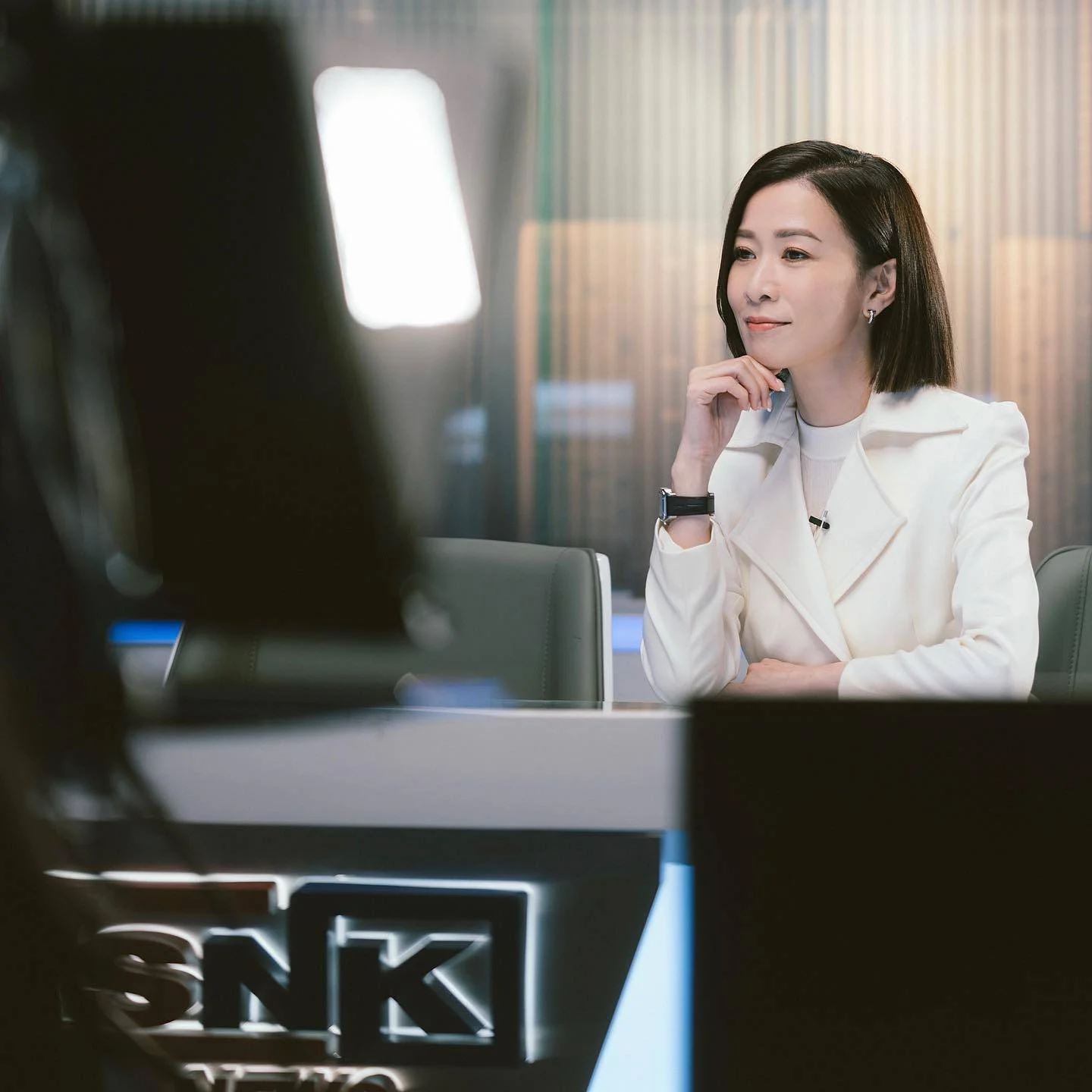 📺《新闻女王》香港小姐扎堆❗snknews女主播各个高颜值😍