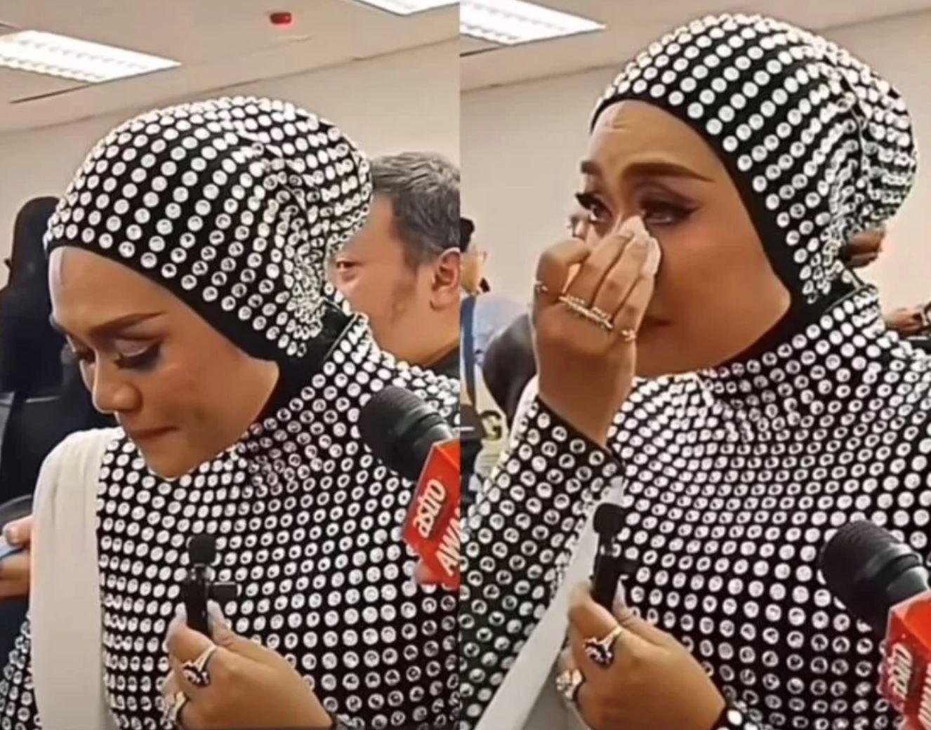 liza hanim nafi tuduhan menangis sebab tak menang gv10